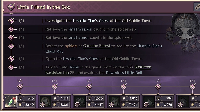 Little Friend in the Box - Carmine Forest Exploration Codex - Throne and Liberty