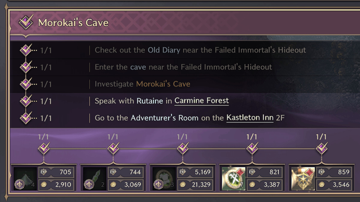 Morokai's Cave - Carmine Forest Exploration Codex - Throne and Liberty