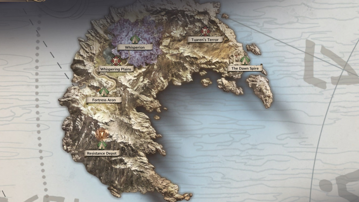 Locations in Throne and Liberty