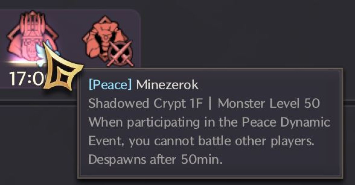 Minezerok Event in Throne and Liberty