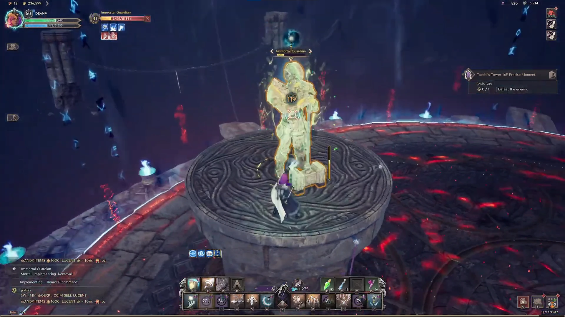 Immortal Guardian in Taedal's Tower