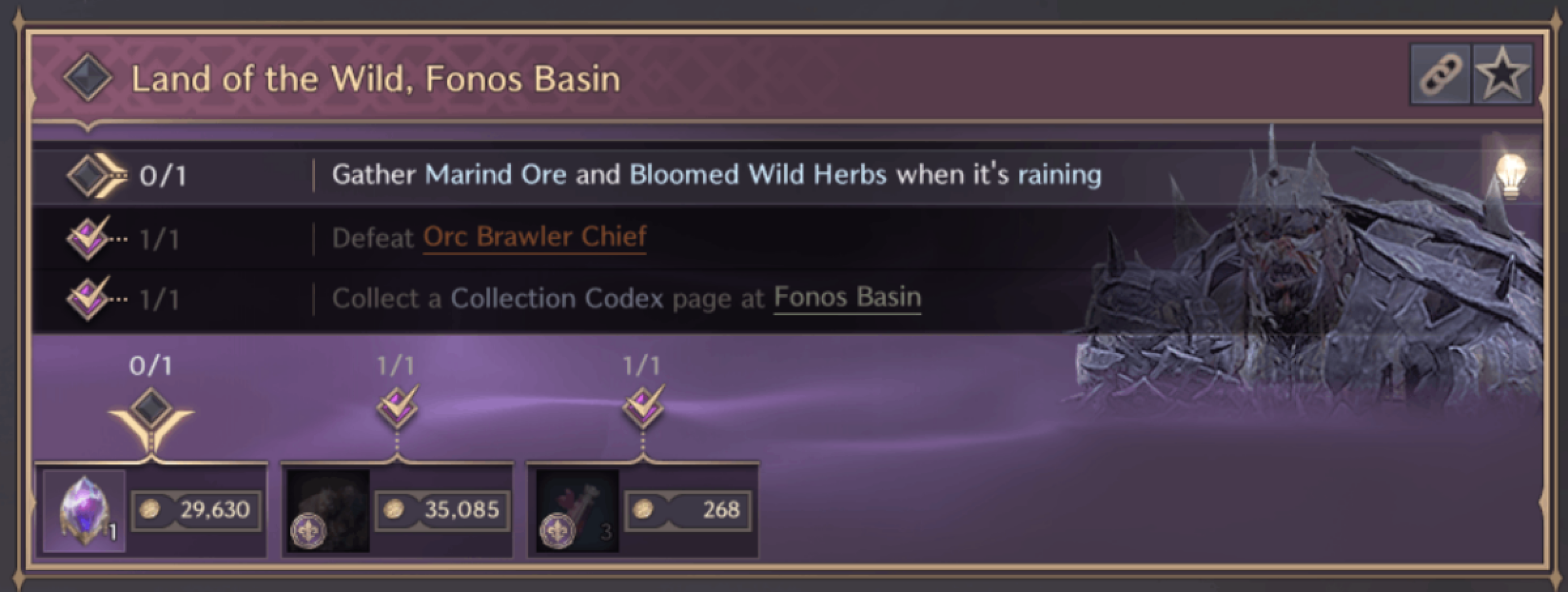 Land of the Wild, Fonos Basin - Fonos Basin Exploration Codex - Throne and Liberty