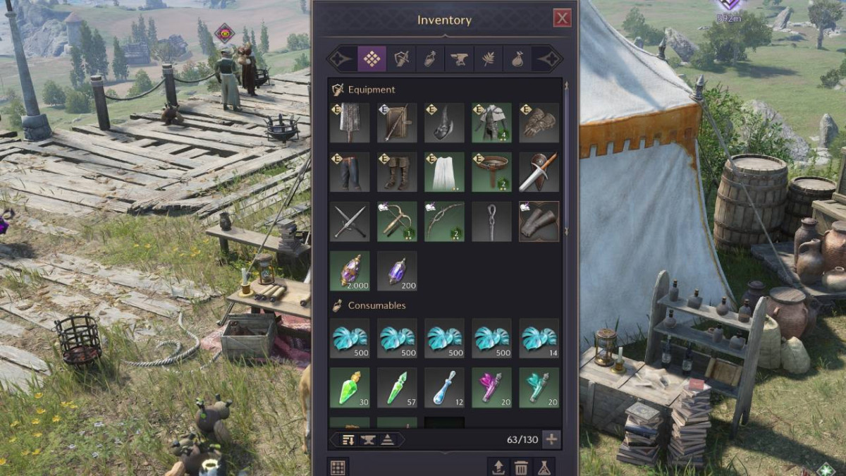 Throne and Liberty Items List Inventory